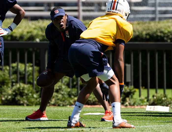 Derek Mason, the defensive coordinator at Auburn, replaced James Franklin as Vanderbilt's head coach in 2014. (Jake Crandall/The Montgomery Advertiser)